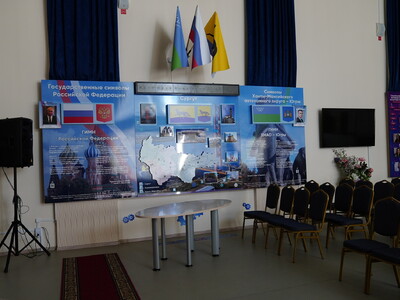 Актовый зал в старшей школе