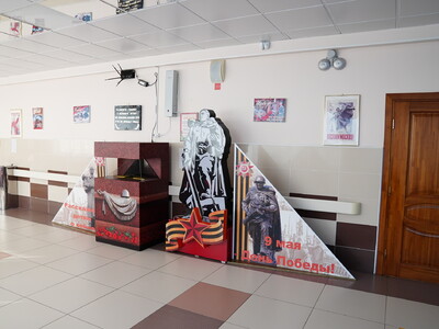 Вечный огонь холл 2 этажа в старшей школе