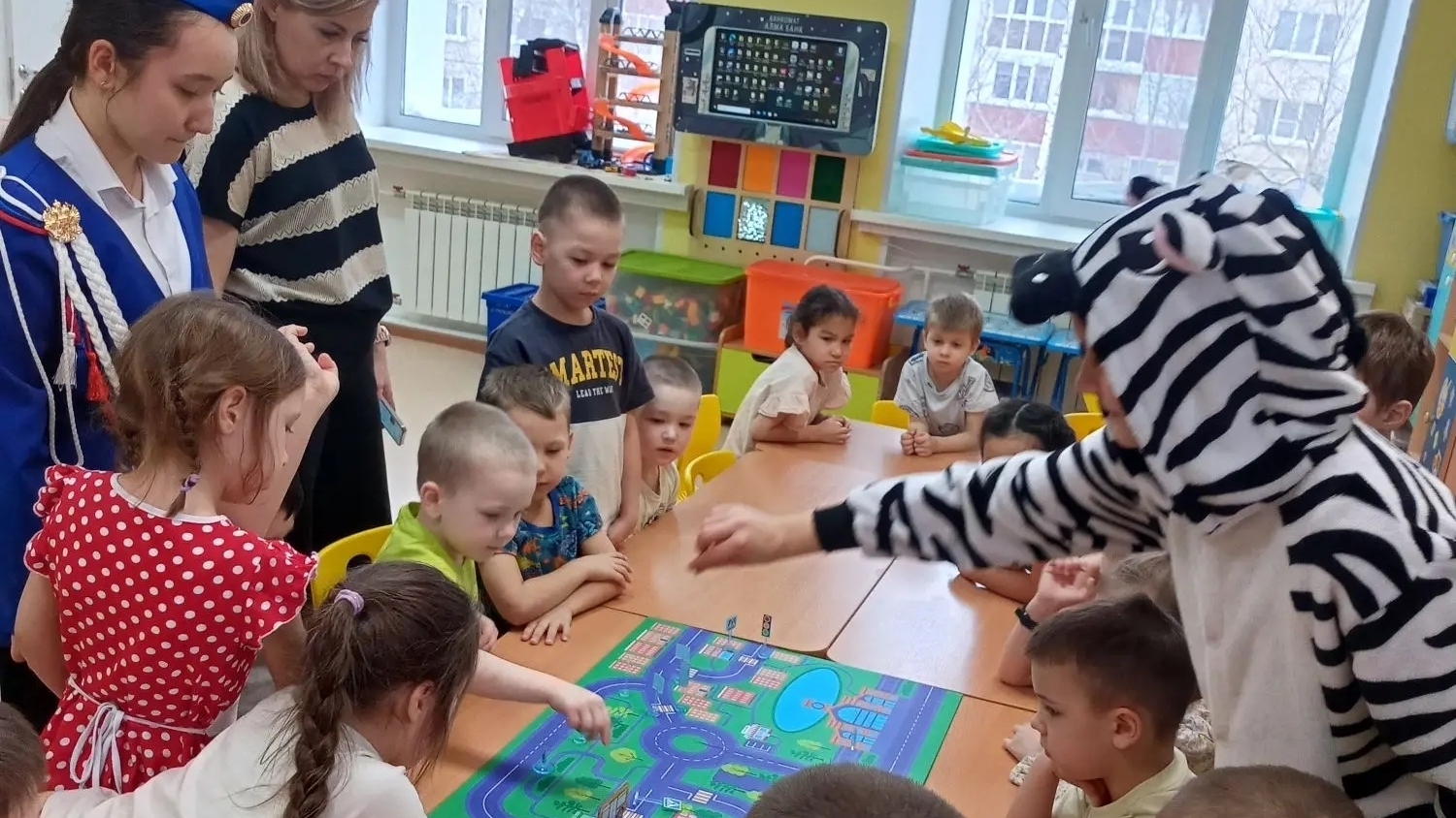 ЮИД в гостях у дошколят!